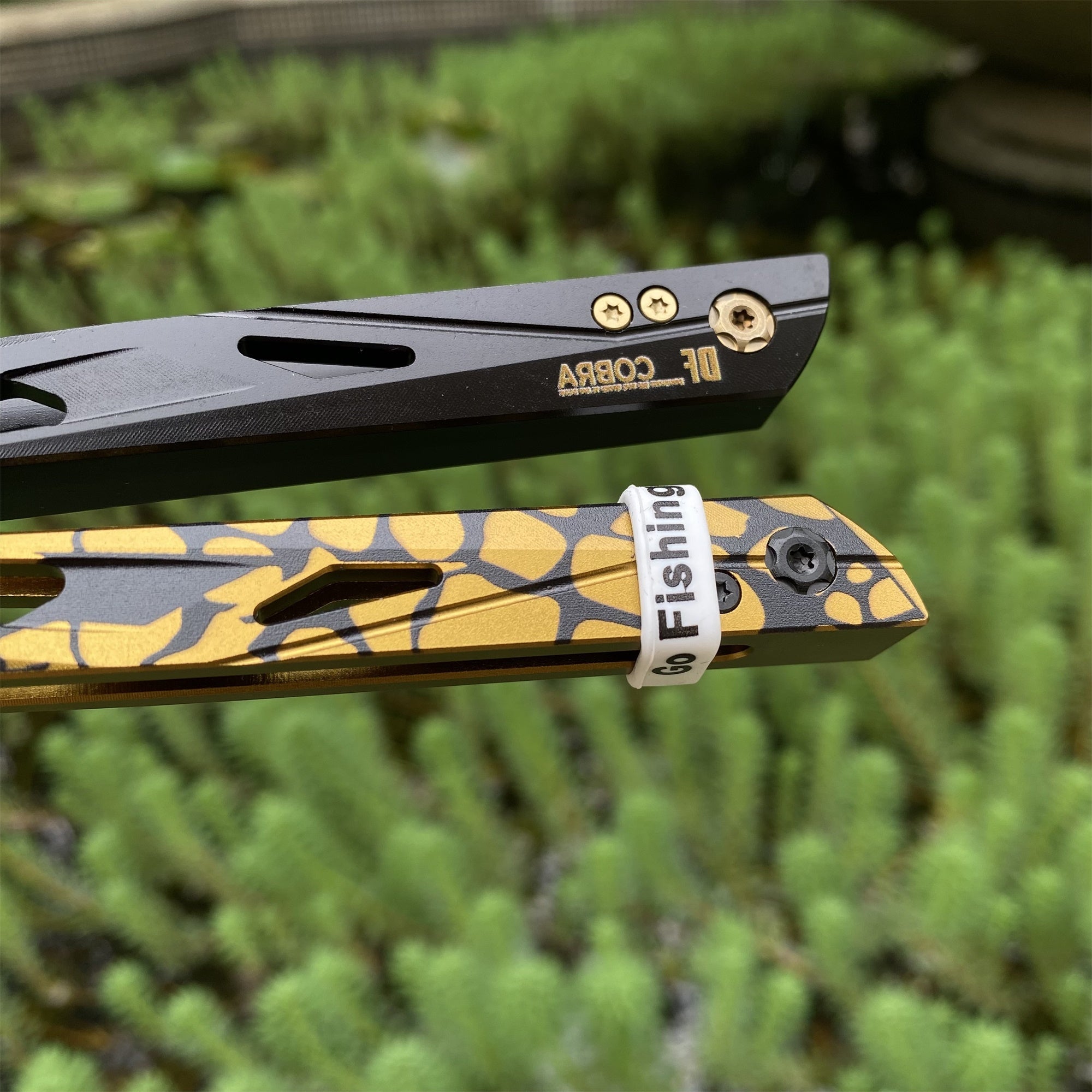 IRL Cobra Vanguard High-End CNC Balisong Trainer Butterfly Knife Trainer - Tophatter Daily Deals