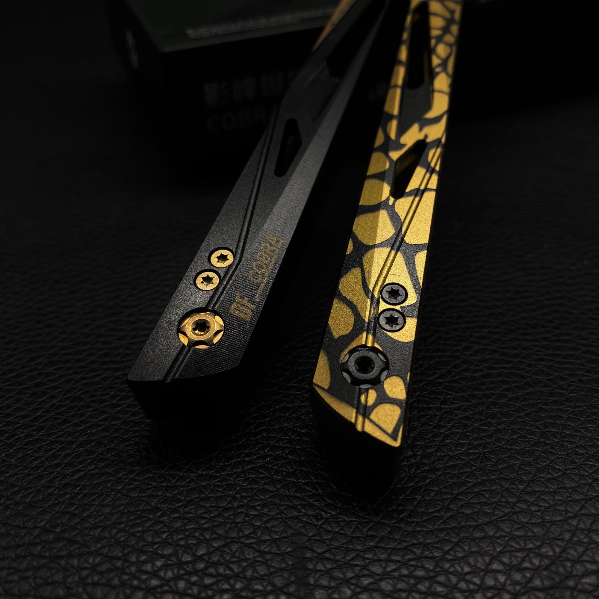 IRL Cobra Vanguard High-End CNC Balisong Trainer Butterfly Knife Trainer - Tophatter Daily Deals
