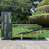 IRL Cobra Vanguard High-End CNC Balisong Trainer Butterfly Knife Trainer Knife & Stand - Tophatter Daily Deals