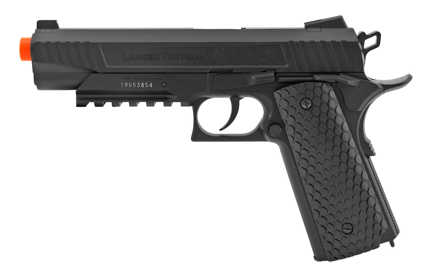 Cobra 1911 CO2 Blowback Airsoft Gun Full Metal GBB Pistol - Black Airsoft-Gas/C02pistol - Tophatter Daily Deals