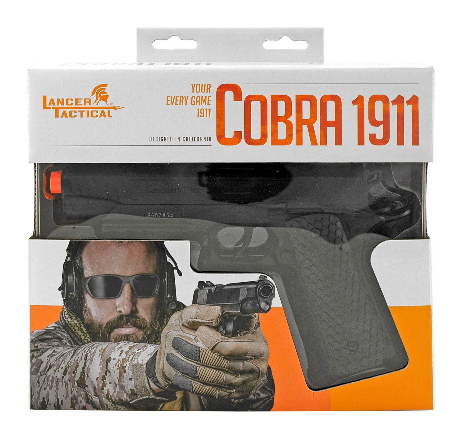 Cobra 1911 CO2 Blowback Airsoft Gun Full Metal GBB Pistol - Black Airsoft-Gas/C02pistol - Tophatter Daily Deals