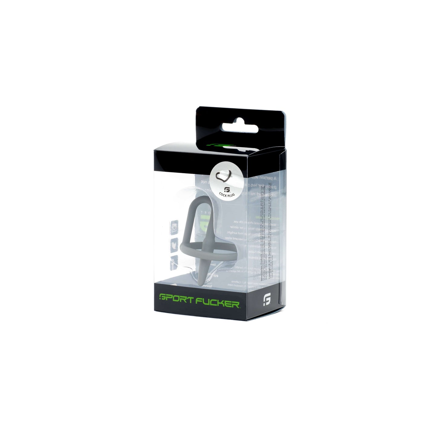 Cock Plug By Sport Fucker Grey 35mm Glans Ring Size > Sex Toys For Men > Sounding Rods - Tophatter Daily Deals