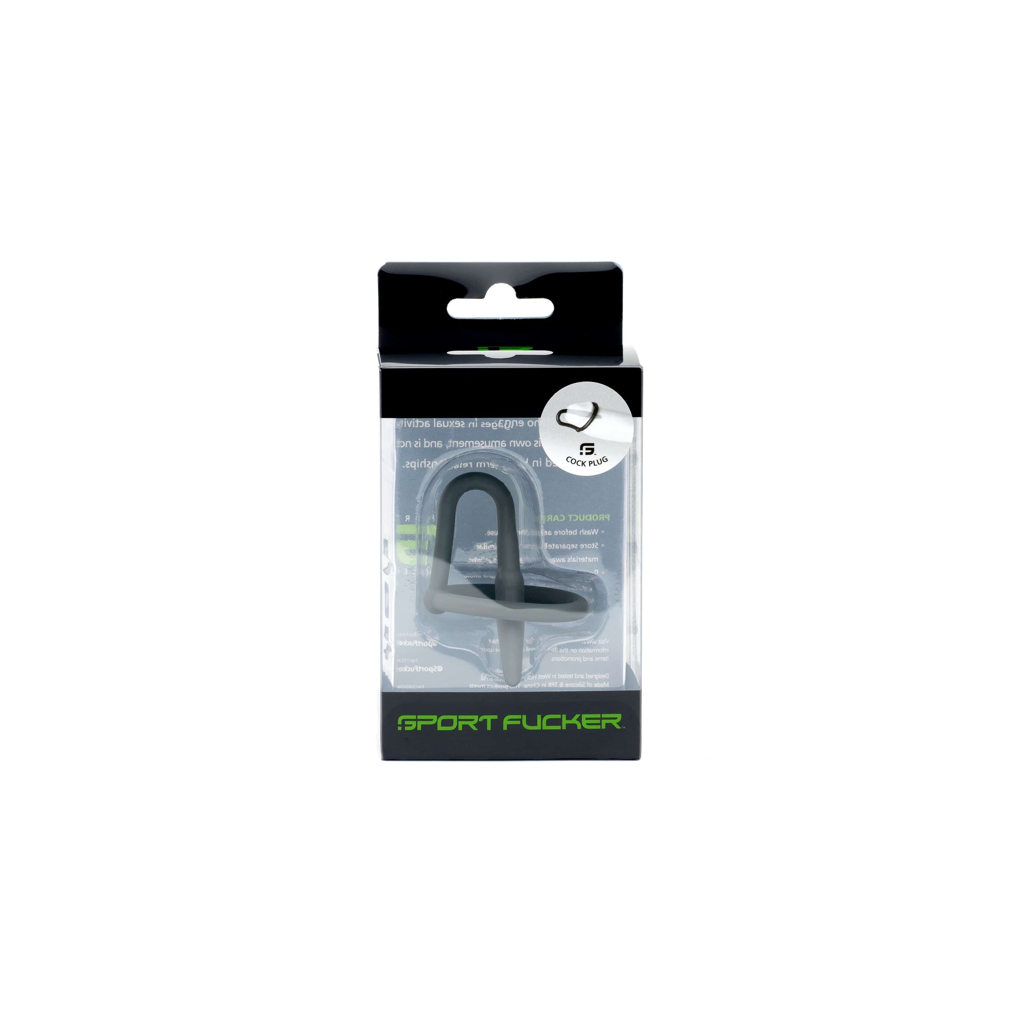 Cock Plug By Sport Fucker Grey 35mm Glans Ring Size > Sex Toys For Men > Sounding Rods - Tophatter Daily Deals