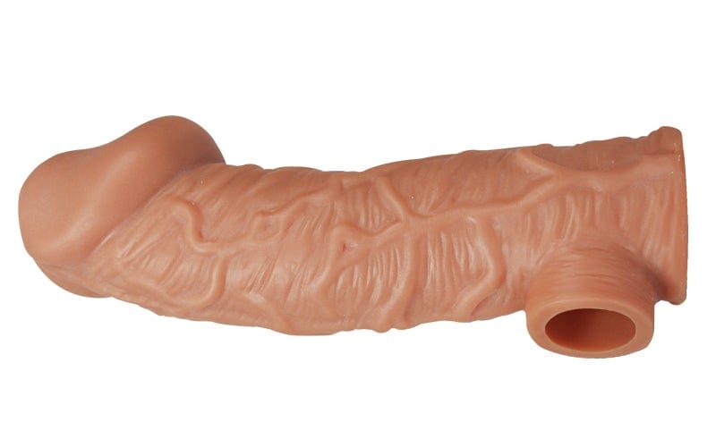 Cock Sleeve 1 Medium - Soft Silicone Pleasure Sleeve M 7" Inch Extra 1" Inch > Sex Toys For Men > Penis Sleeves - Tophatter Daily Deals