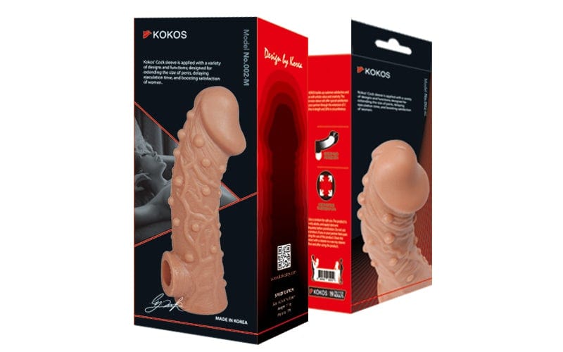 Cock Sleeve 2 Medium for Intense Stimulation and Comfort 6.7" Inch adds 1.5" Inch > Sex Toys For Men > Penis Sleeves - Tophatter Daily Deals