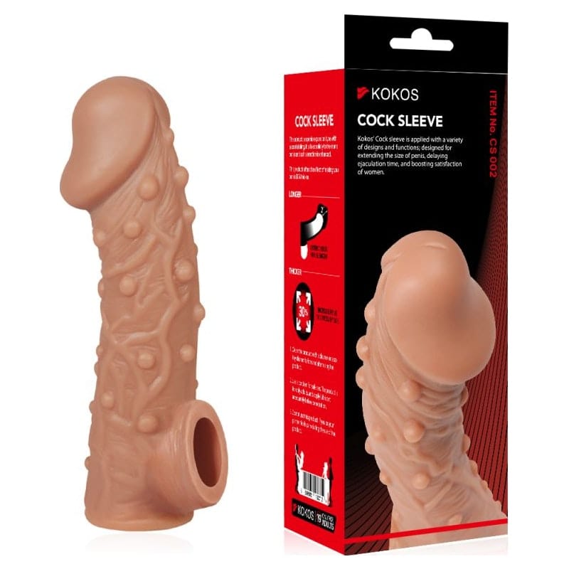 Cock Sleeve 2 Slim fit - Soft Silicone Penis Sleeve Extra 1.3" Inch > Sex Toys For Men > Penis Sleeves - Tophatter Daily Deals