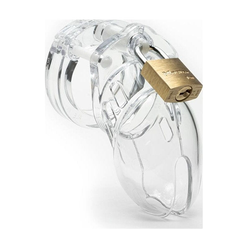 Cockcage CB-6000S Clear 3.25 Inch Medical-Grade Chastity Cage > Bondage Gear > Male Chastity - Tophatter Daily Deals
