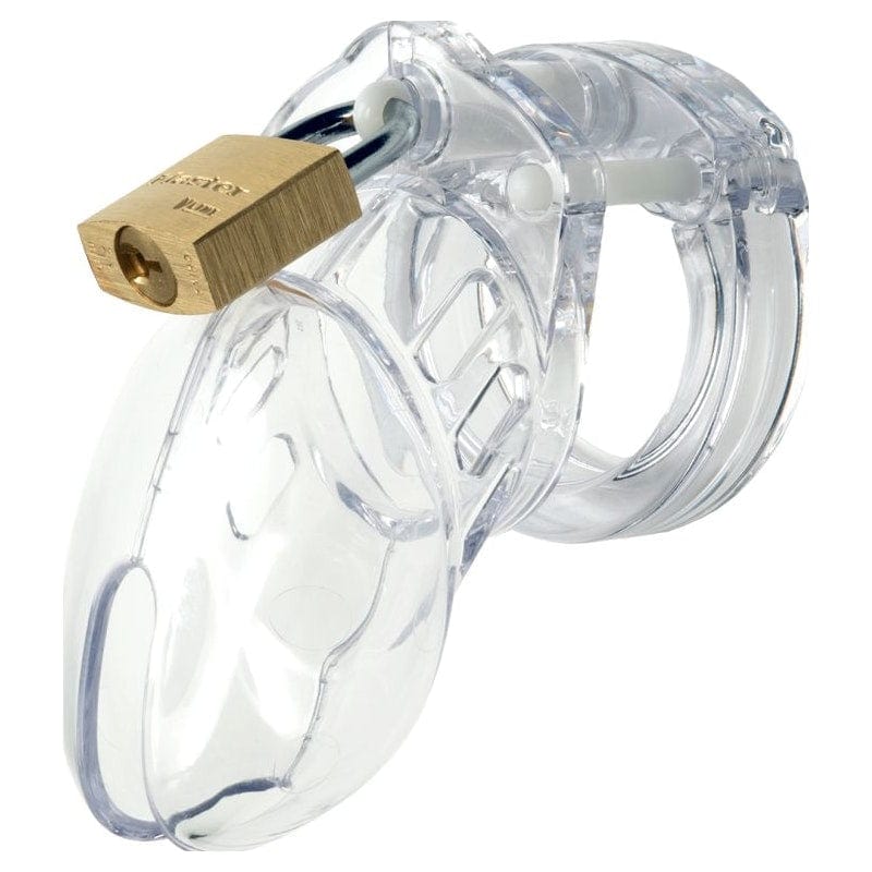Cockcage CB-6000S Clear 3.25 Inch Medical-Grade Chastity Cage > Bondage Gear > Male Chastity - Tophatter Daily Deals