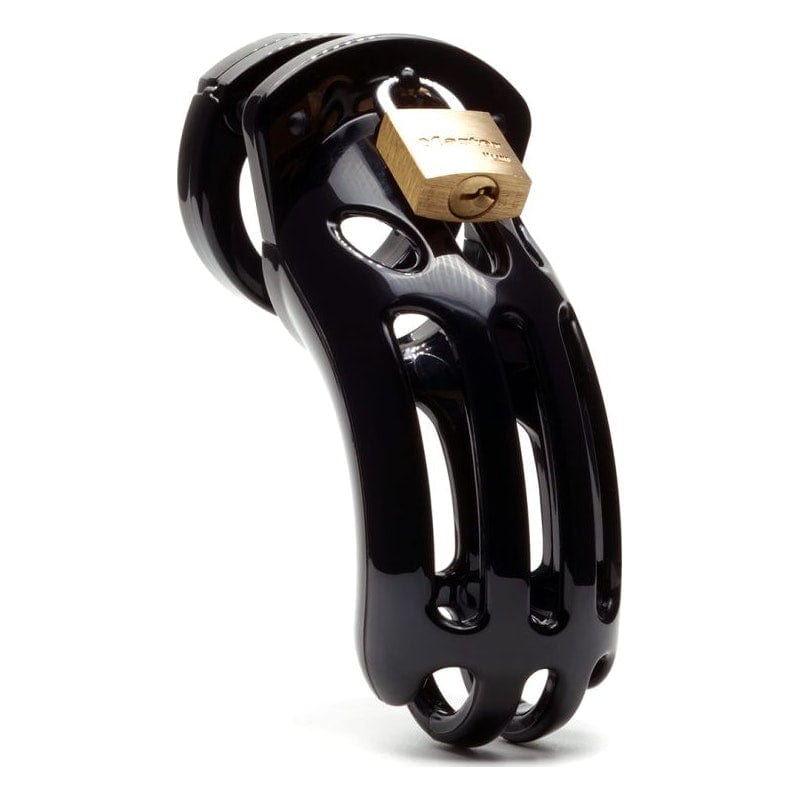 Cockcage The Curve Black Chastity Device 9.5cm x 3.8cm > Bondage Gear > Male Chastity - Tophatter Daily Deals