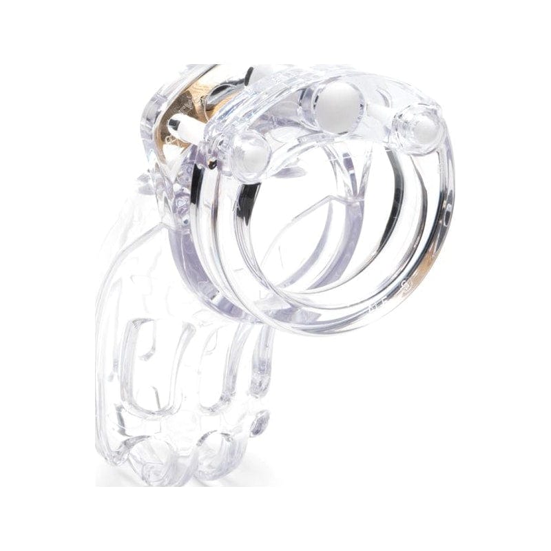 Cockcage The Curve Clear Chastity Device 9.5cm x 3.8cm > Bondage Gear > Male Chastity - Tophatter Daily Deals