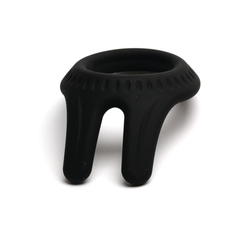Cockpit Ring Black Premium Teardrop Shape Comfort and Performance Enhancer > Cock Ring > Single - Tophatter Daily Deals