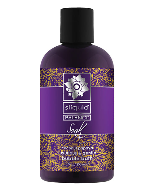 Sliquid Balance Soak Coconut Papaya Bubble Bath - Tophatter Daily Deals