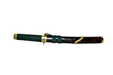 Coiled Snake Display Tanto 11.5" Tanto - Tophatter Daily Deals