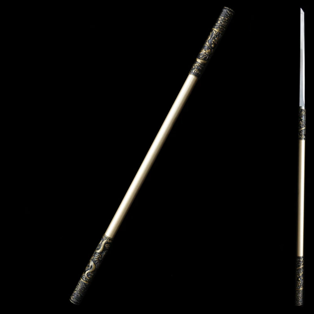 Coiled Dragon Cane Knife - Tophatter Daily Deals