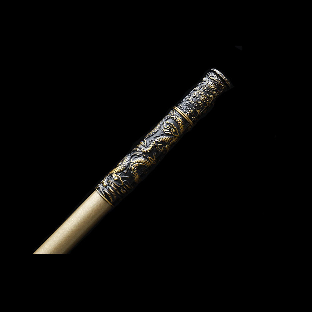 Coiled Dragon Cane Knife - Tophatter Daily Deals