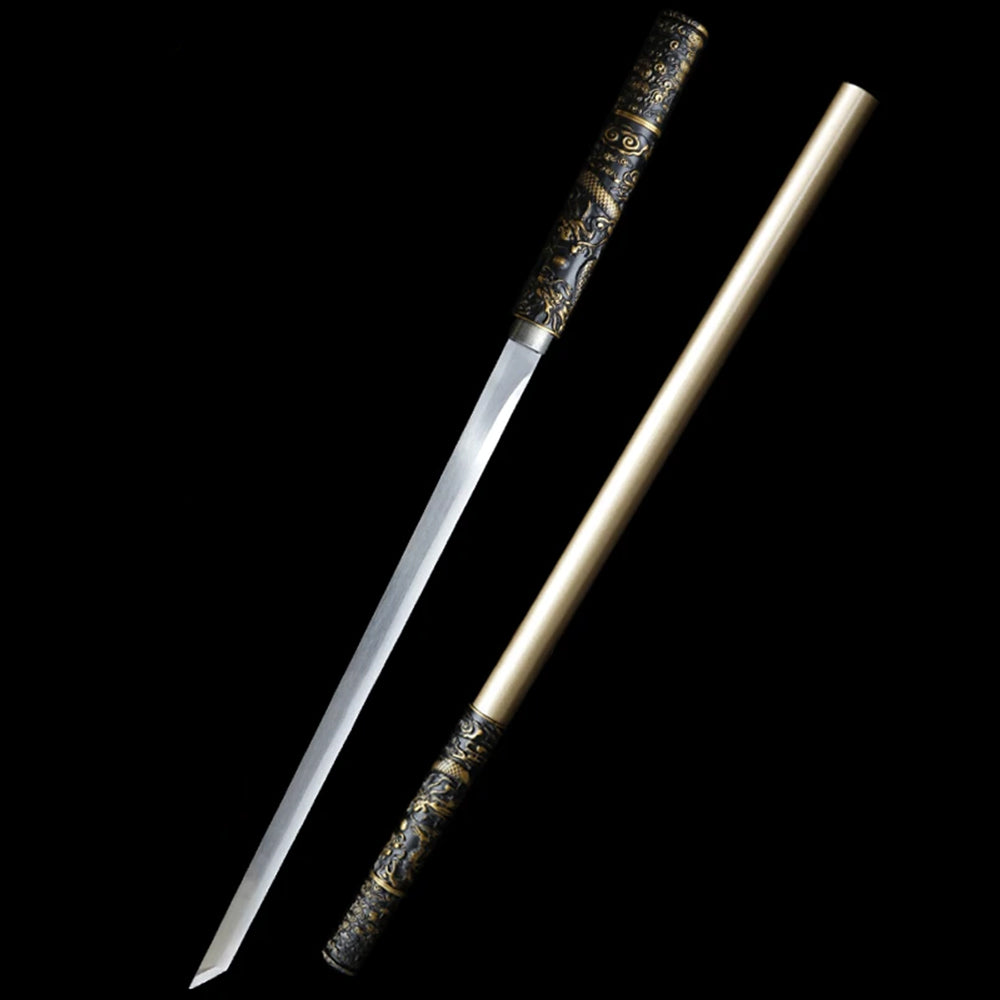 Coiled Dragon Cane Knife - Tophatter Daily Deals