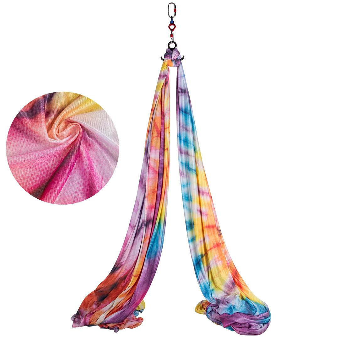 Aerial Yoga Hammock - Silks Yoga Swing Set 11 Yards Long Aerial Flying Kit Coloful Yoga Product - Tophatter Daily Deals