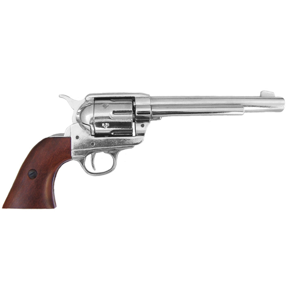 Colt 'Cavalry' Single Action Army (Nickel) Gun Replica - Tophatter Daily Deals