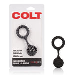Colt Large Weighted Silicone Ring – Stretchy Textured Pleasure Ring > Cock Ring > Sling - Tophatter Daily Deals