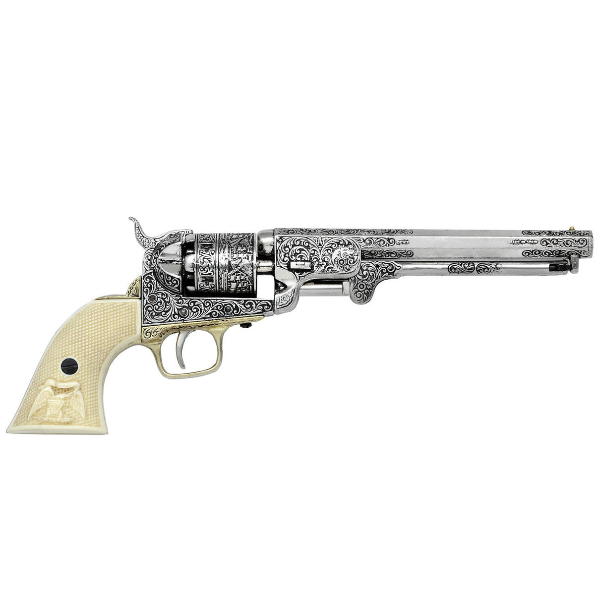 Colt Navy 1851 (Ivory) Gun Replica - Tophatter Daily Deals