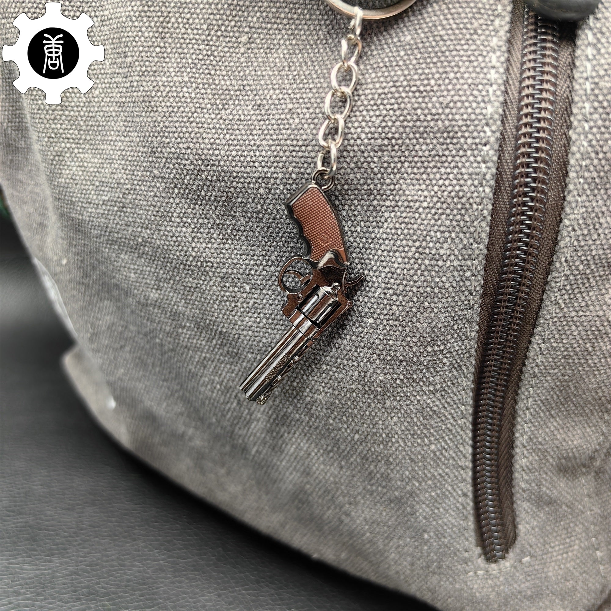 12 In 1 Metal World Famous Pistol Revolver Gun Keychain - Tophatter Daily Deals