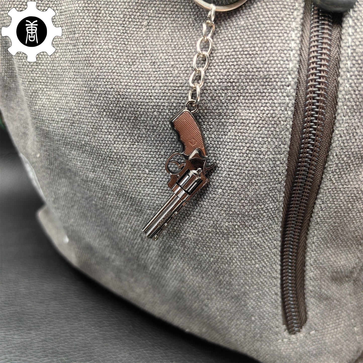 12 In 1 Metal World Famous Pistol Revolver Gun Keychain - Tophatter Daily Deals