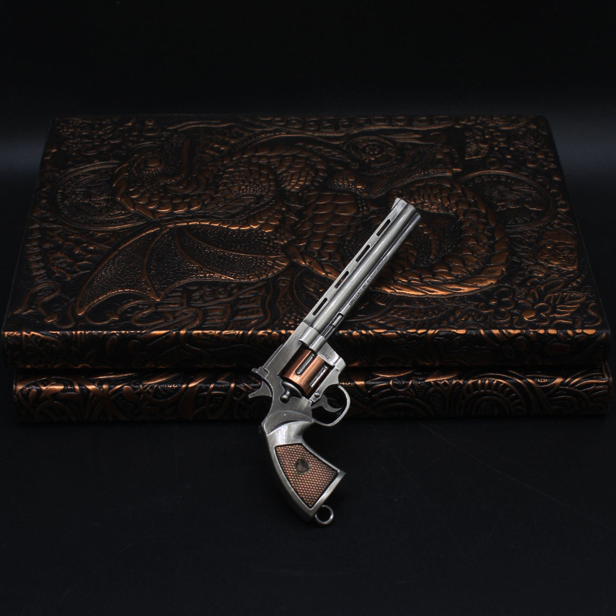 Colt 357 Miniature Metal Colt Revolver Pistol 12CM/4.7" - Tophatter Daily Deals