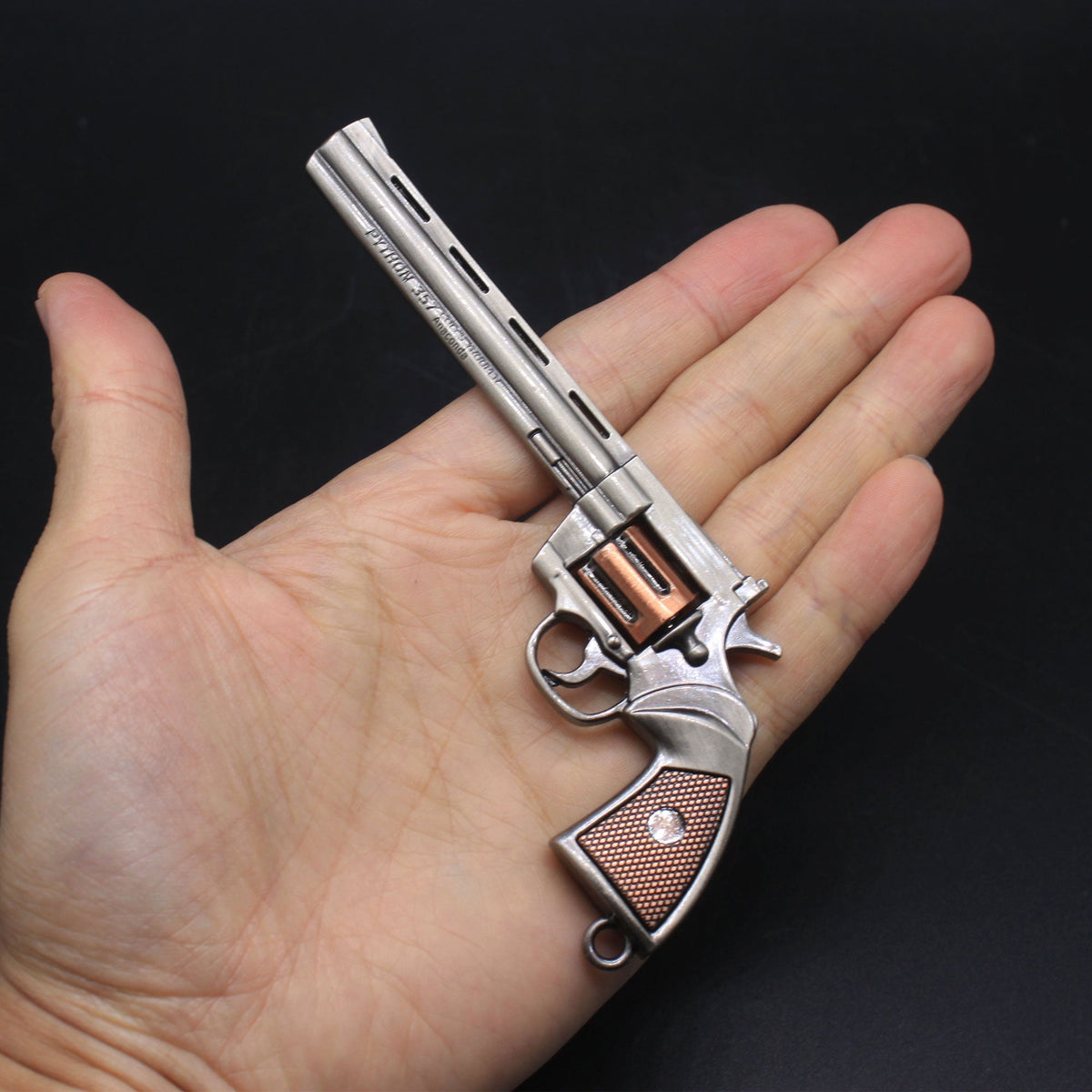 Colt 357 Miniature Metal Colt Revolver Pistol 12CM/4.7" Colt357 Only - Tophatter Daily Deals