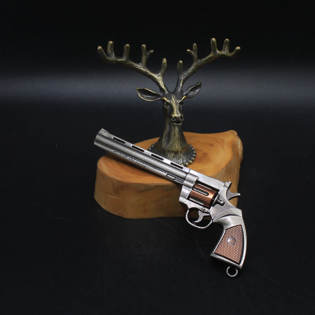 Colt 357 Miniature Metal Colt Revolver Pistol 12CM/4.7" - Tophatter Daily Deals