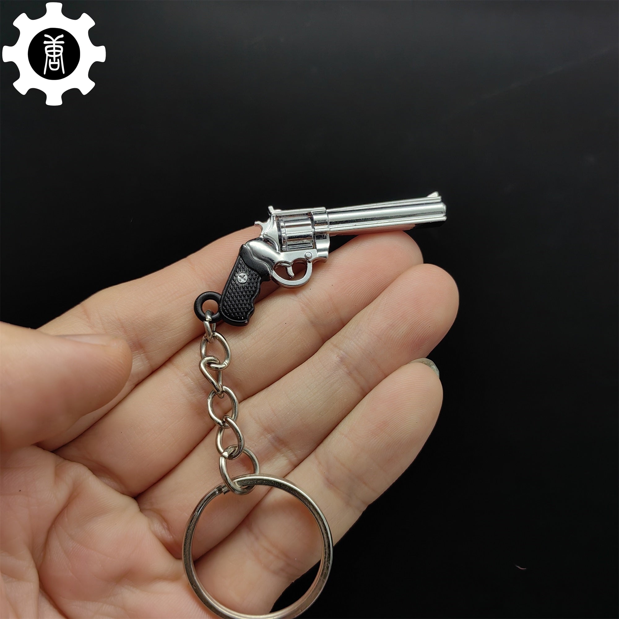 12 In 1 Metal World Famous Pistol Revolver Gun Keychain - Tophatter Daily Deals