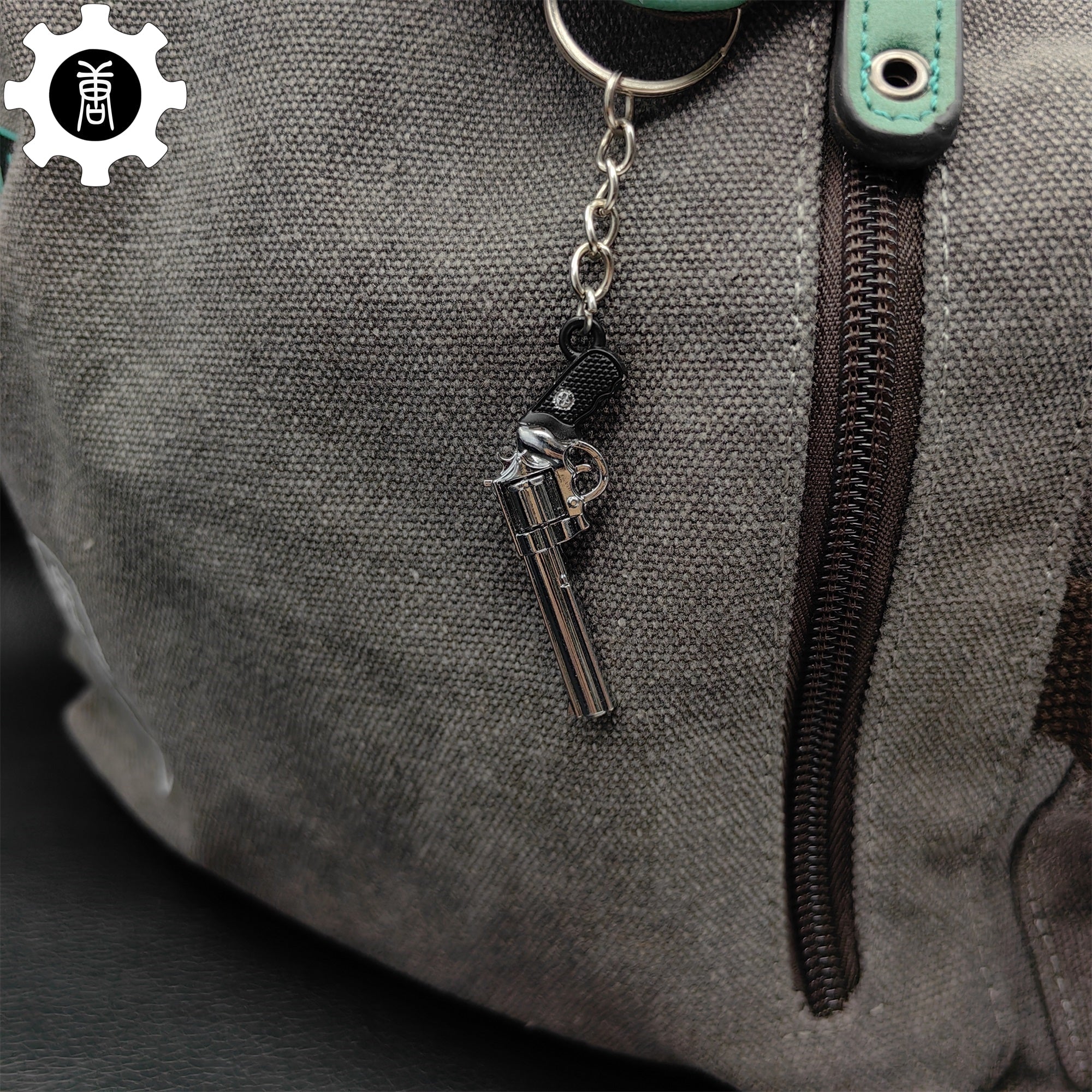 Mini Colt Python 357 Revolver Metal Keychain - Tophatter Daily Deals