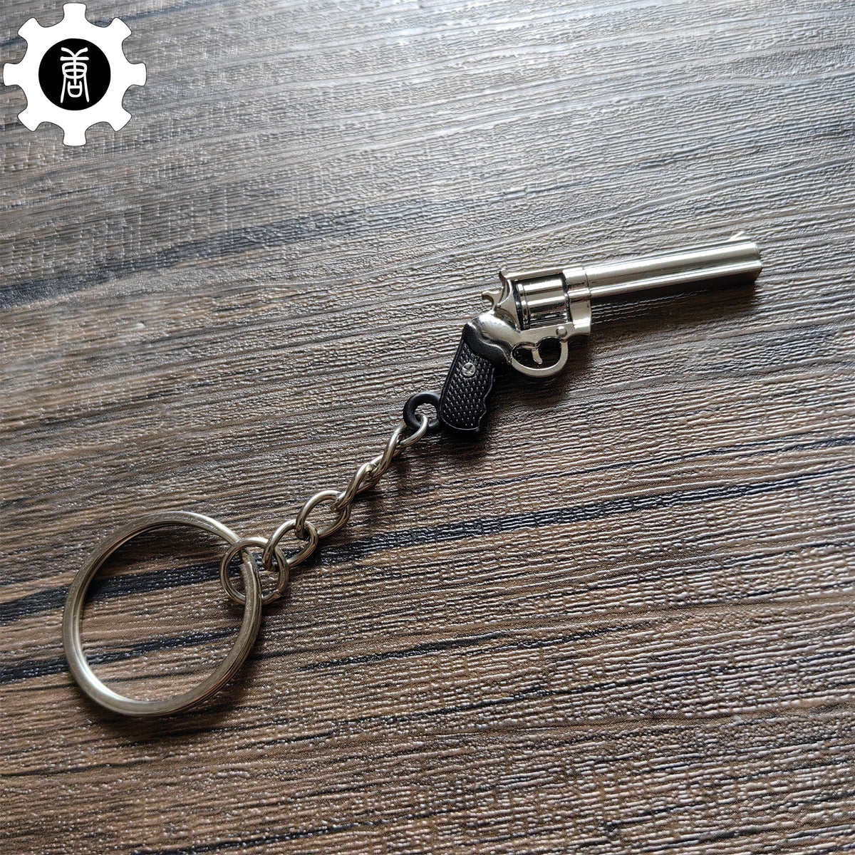 Mini Colt Python 357 Revolver Metal Keychain - Tophatter Daily Deals