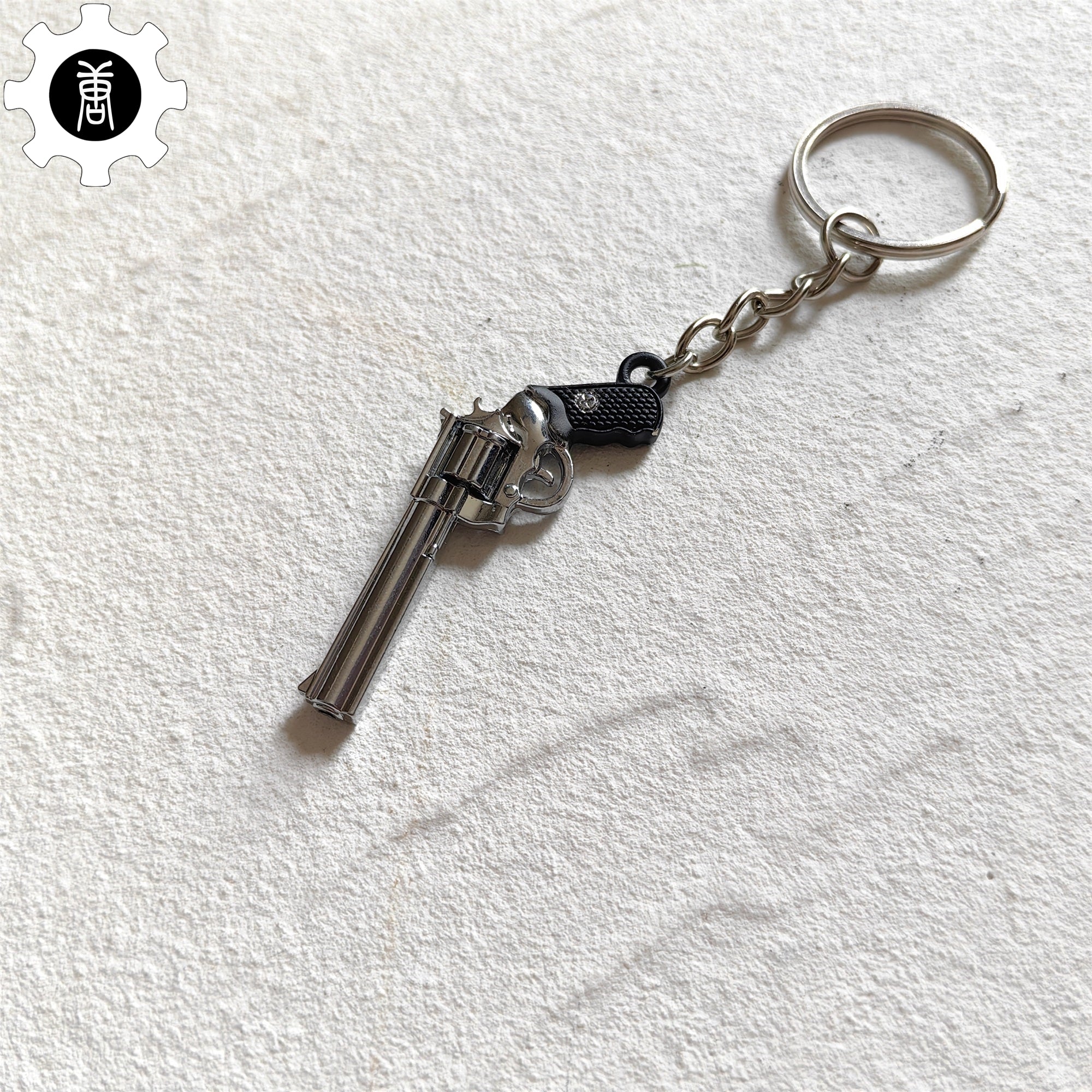 Mini Colt Python 357 Revolver Metal Keychain - Tophatter Daily Deals