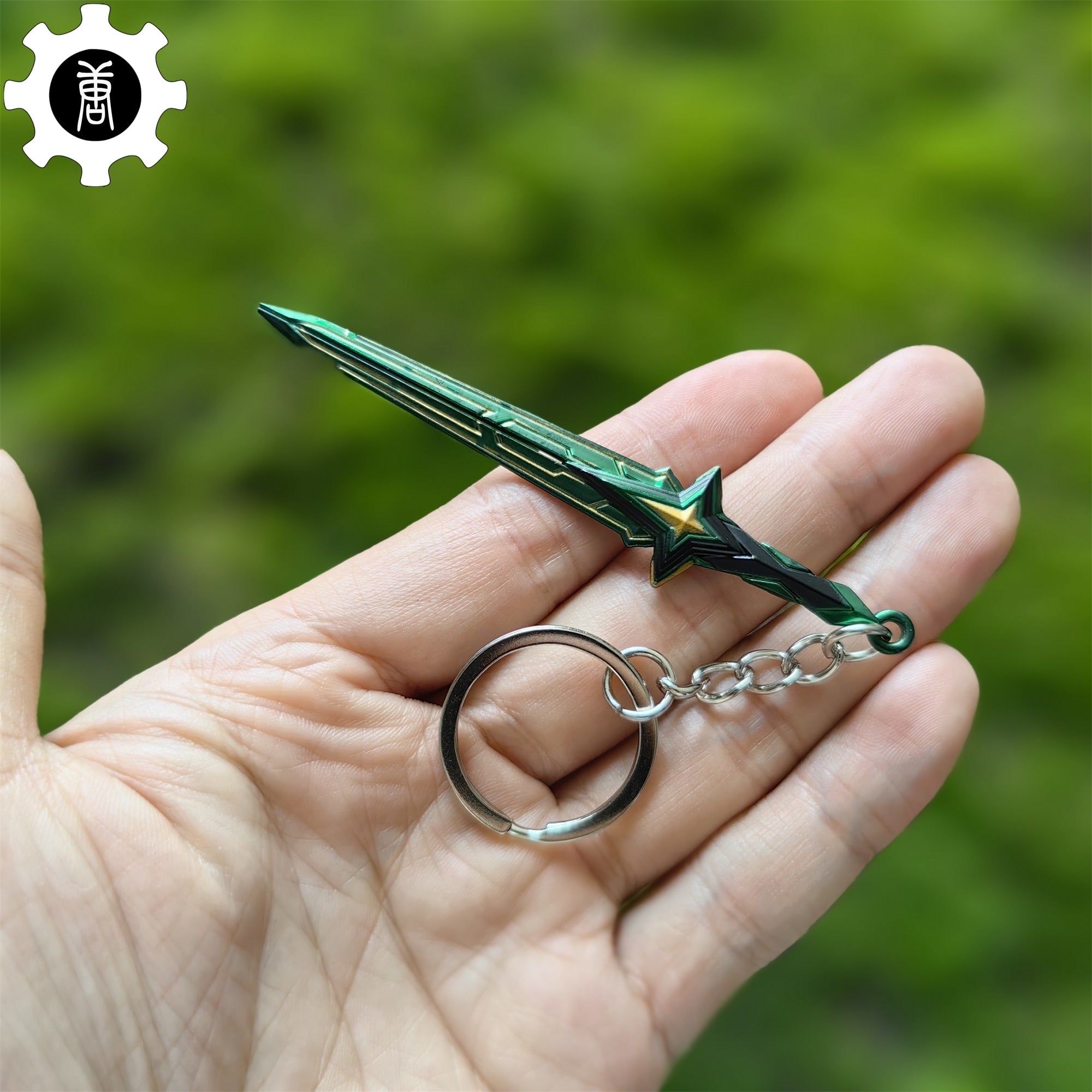 Tiny Comet Sword Metal Keychain 2 Colors - Tophatter Daily Deals