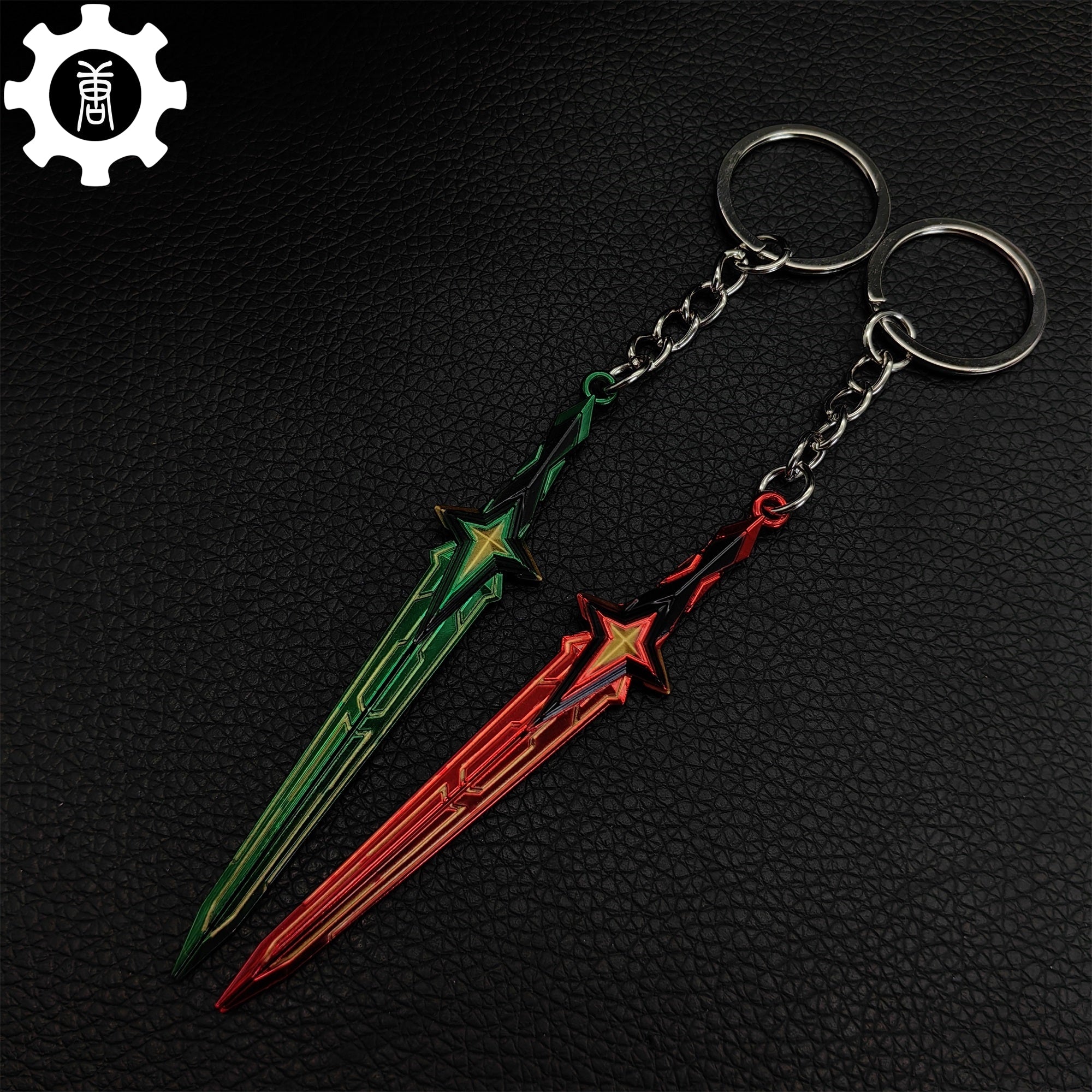 Tiny Comet Sword Metal Keychain 2 Colors - Tophatter Daily Deals