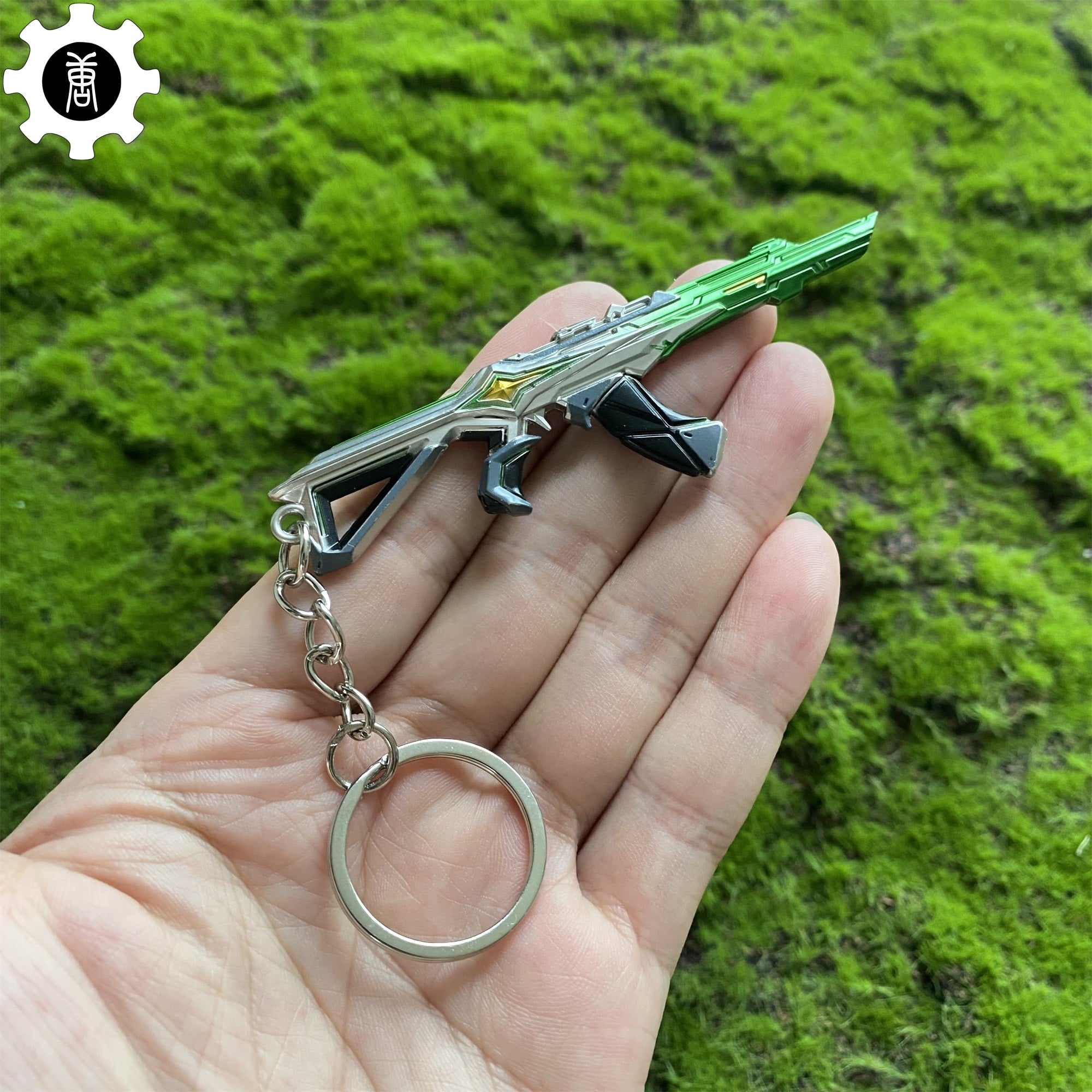 Tiny Comet Vandal Metal Keychain Green Keychain - Tophatter Daily Deals