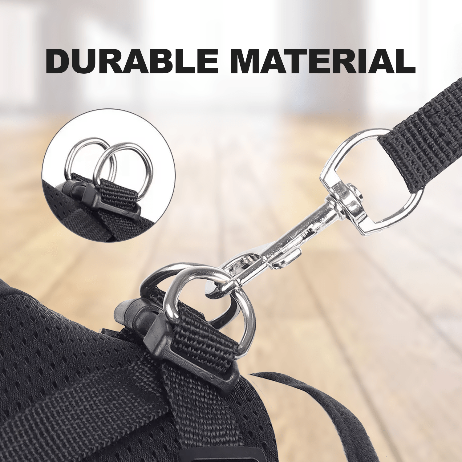 Pet Vest Harness – Adjustable Escape Proof Collar for Dogs & Cats with Leash Pet Products - Tophatter Daily Deals