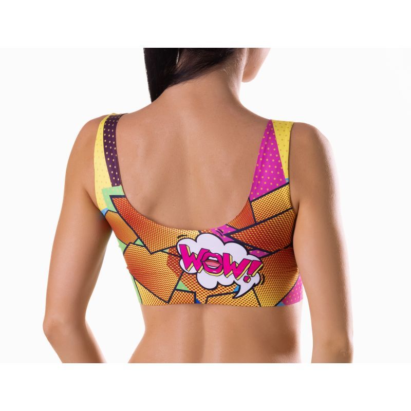Comics Hot Crop Top Size S to XL > Clothes > Bras - Tophatter Daily Deals