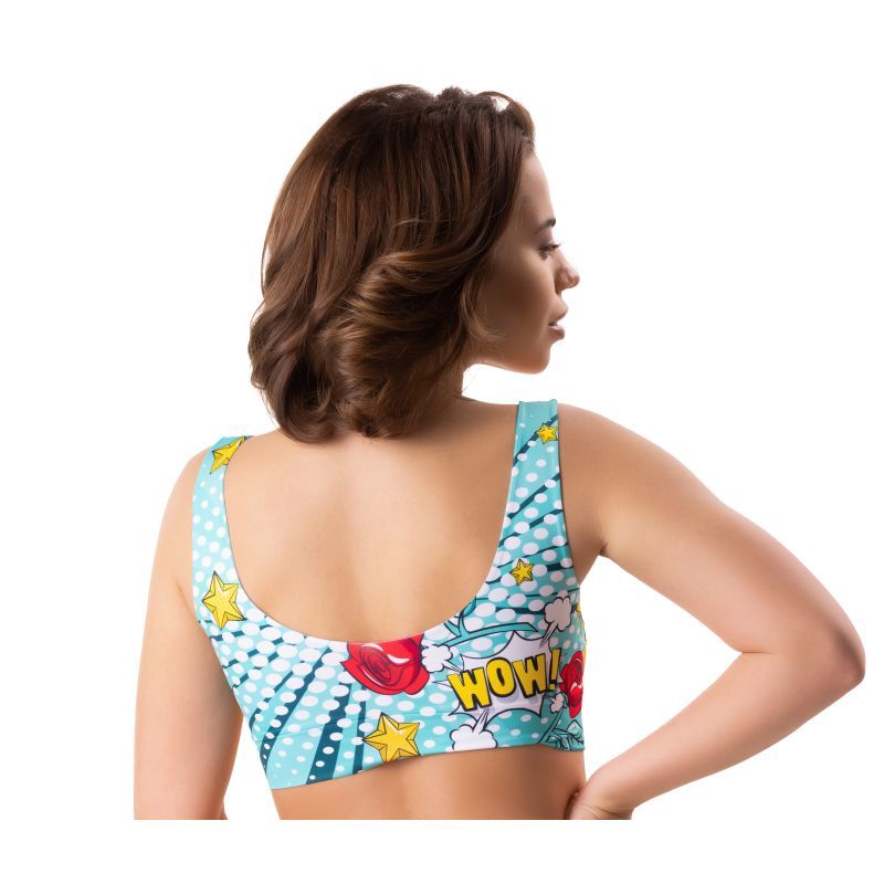 Comics Like Crop Top Size S to XL > Clothes > Bras - Tophatter Daily Deals