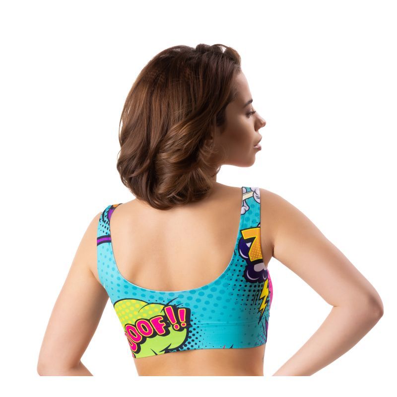 Comics Oh Crop Top in Size S M L XL > Clothes > Panties - Tophatter Daily Deals
