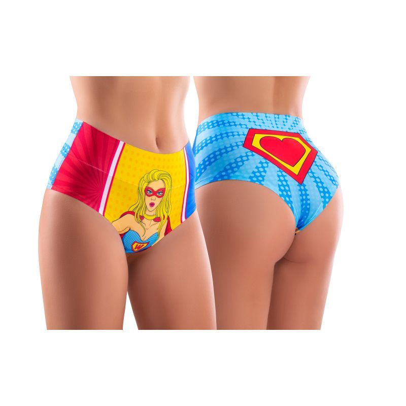 Comics Wonder Girl Hi-Briefs in Sizes S to XL > Clothes > Panties - Tophatter Daily Deals