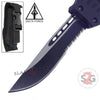 Commando D/A OTF Automatic Knife Black S2G Tactical - Drop Serrated Knife-OTF - Tophatter Daily Deals