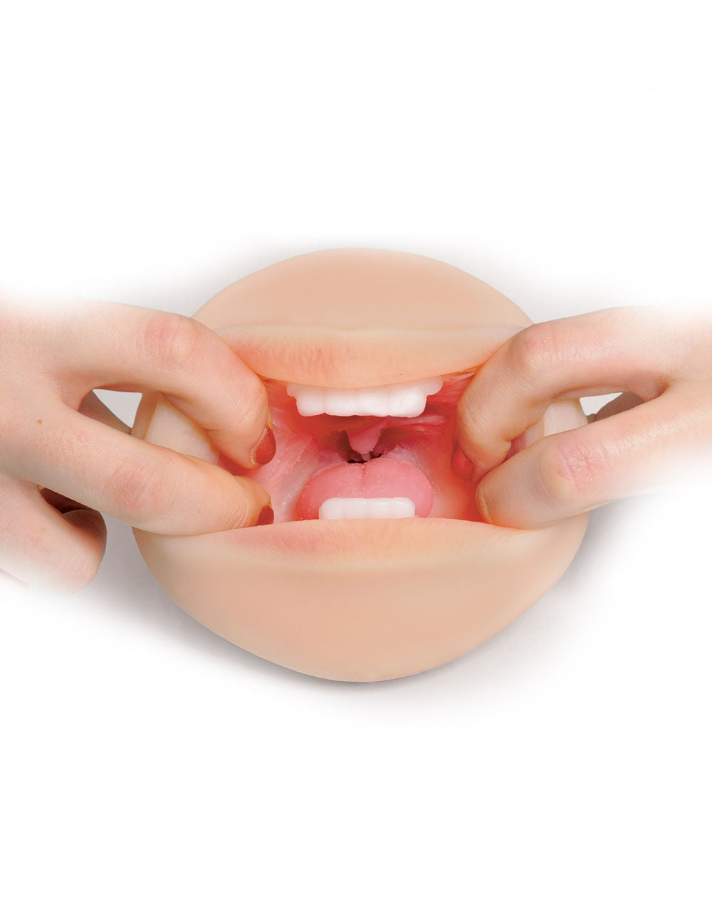 Compact Deep Throat Mouth Masturbator with Realistic Feel > Sex Toys For Men > Masturbators > Manual - Tophatter Daily Deals