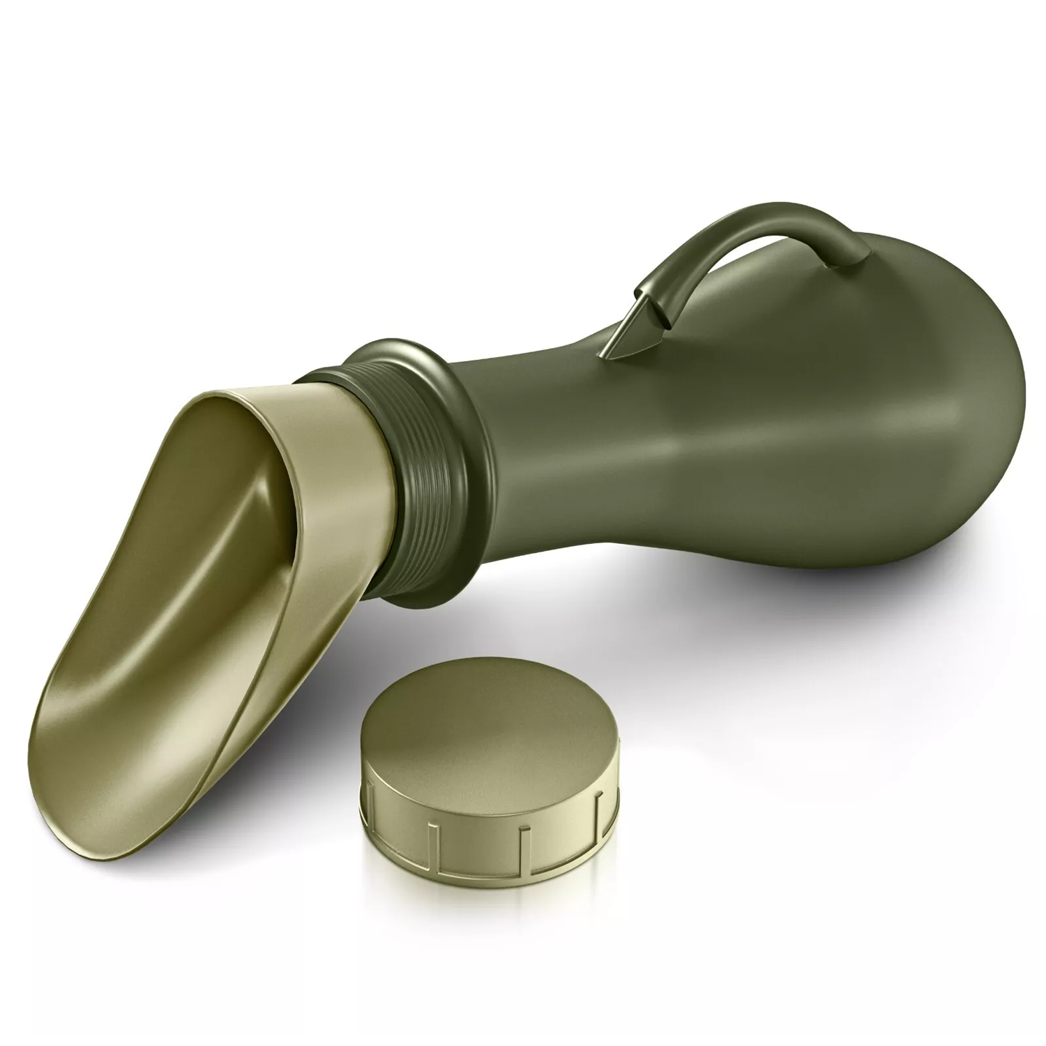 Portable Urinal Bottle – Travel Wee Bottle for Men & Women, Ideal for Car & Camping 1 x Green Urinal Sports & Outdoor - Tophatter Daily Deals