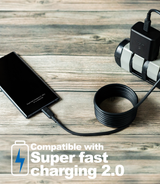 USB C Cable 100W 6.6ft TPE Cord USB C to USB C Fast Charge 5A 20V Batteries & Power Accessories - Tophatter Daily Deals
