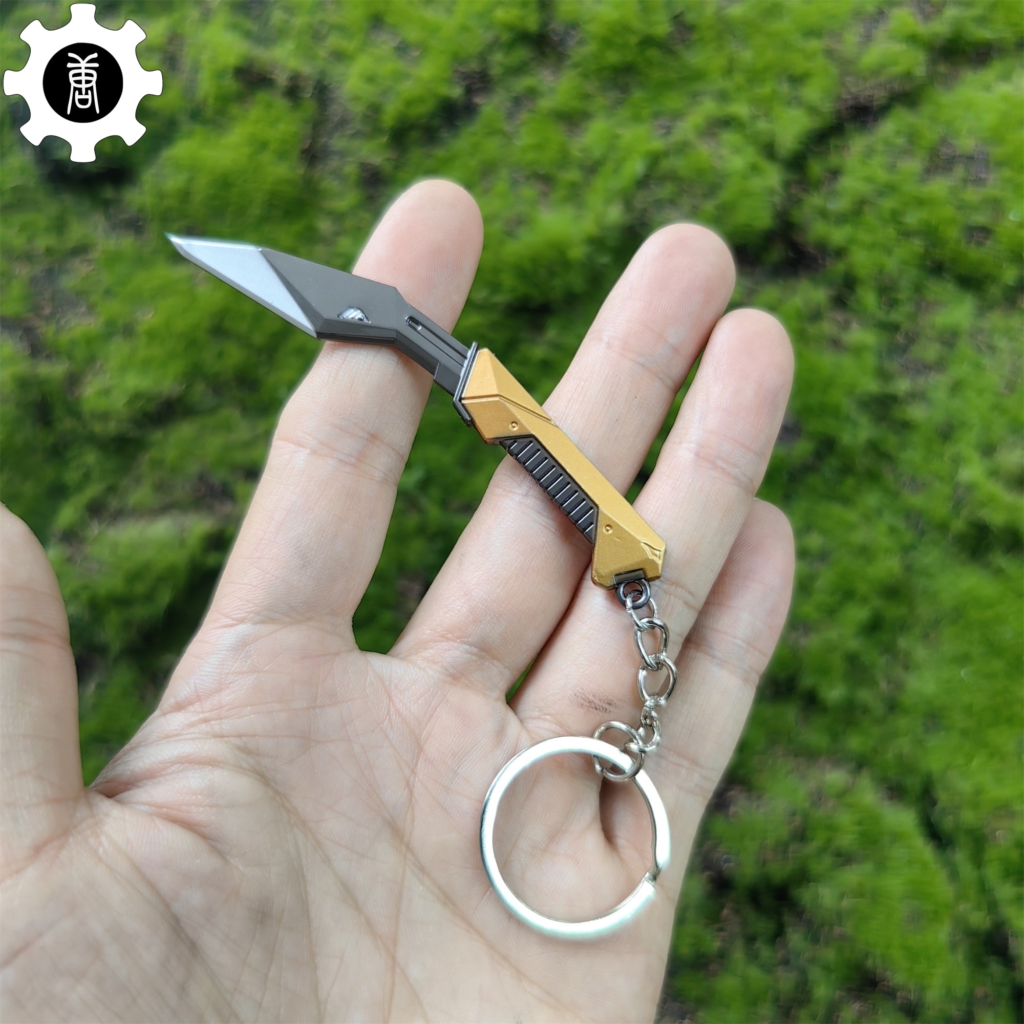Mini Composite Knife Metal Keychain Keychain - Tophatter Daily Deals