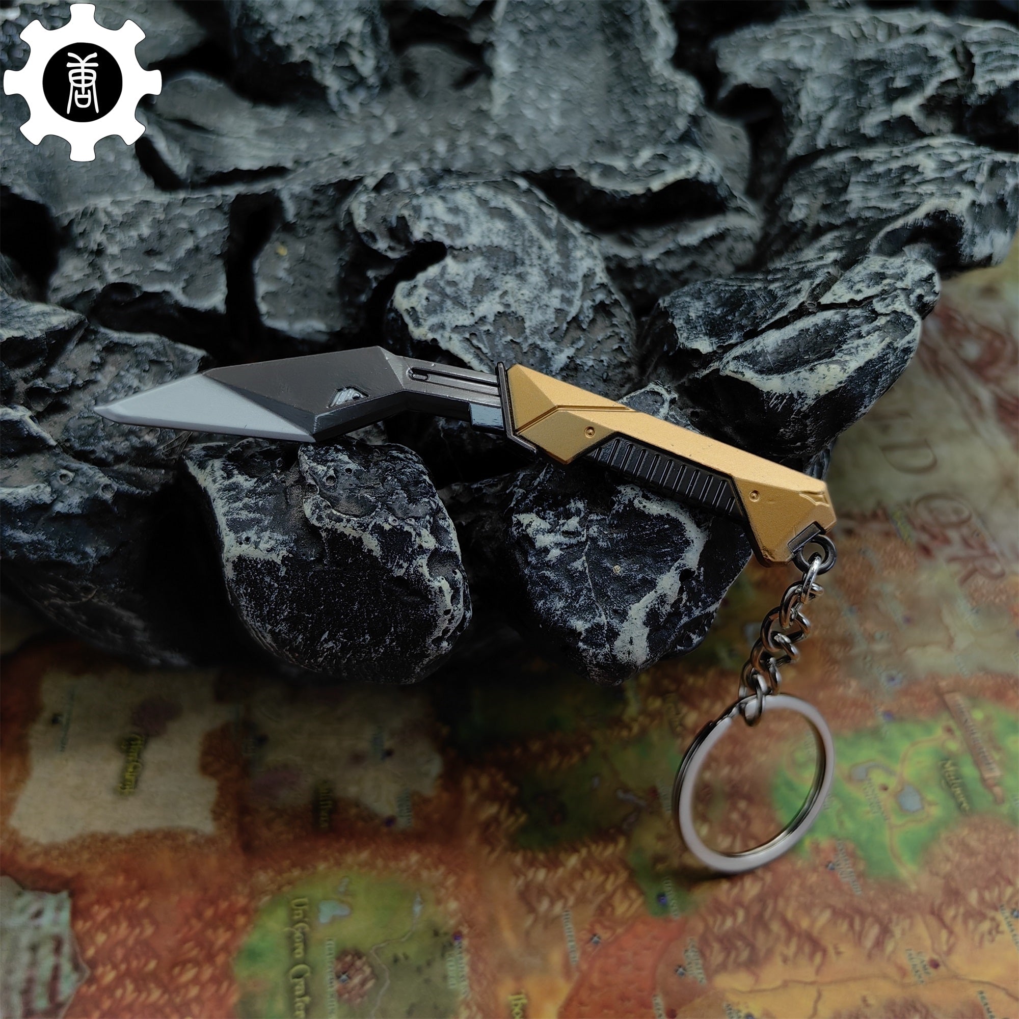 Mini Composite Knife Metal Keychain - Tophatter Daily Deals