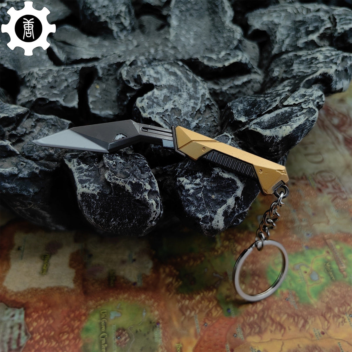 Mini Composite Knife Metal Keychain - Tophatter Daily Deals