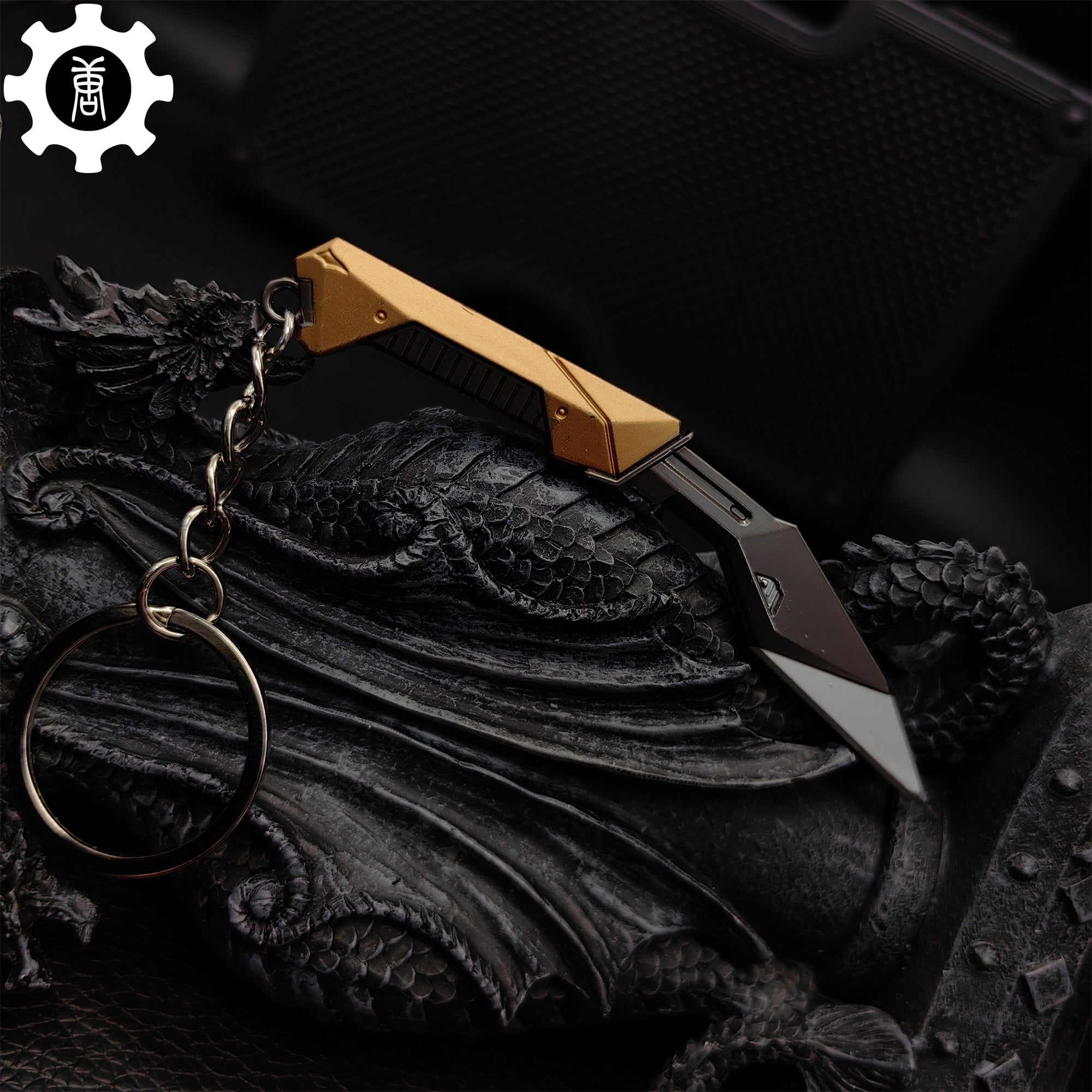 Mini Composite Knife Metal Keychain - Tophatter Daily Deals