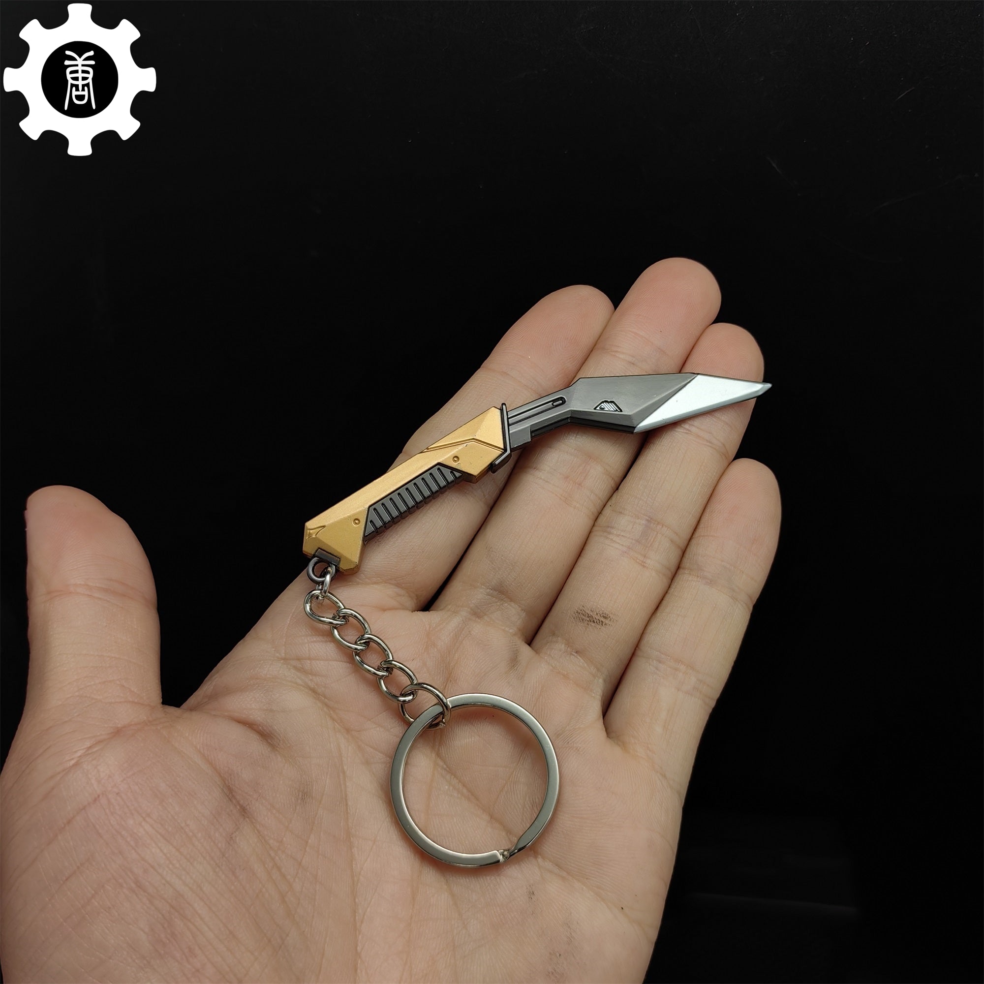 Mini Composite Knife Metal Keychain - Tophatter Daily Deals